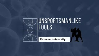 FIBA Rules Explained Unsportsmanlike Foul [upl. by Kcirrek]