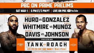 Tank vs Roach FIGHT NIGHT PRELIMS  TankRoach [upl. by King921]