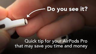 Airpods Pro Quick Fixes for Sound Issues 2024 [upl. by Iphlgenia]