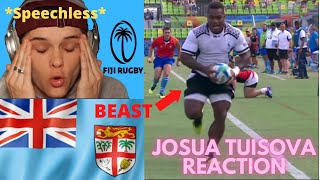 AMERICANS First EVER JOSUA TUISOVA REACTION  BIG HITS 🔥😱 The SCARIEST RUGBY PLAYER ALIVE😱🔥 [upl. by Rehpotsrik]