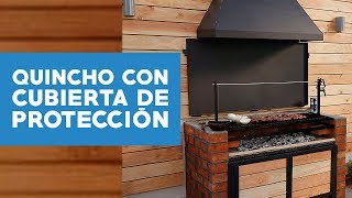 ¿Cómo hacer un quincho con cubierta de protección [upl. by Monetta]