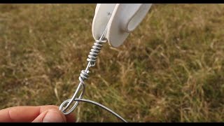 Fencing 101 How to Tie a New Zealand Fence Knot [upl. by Melinde]