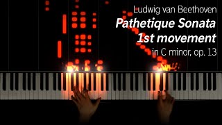 Beethoven  Pathetique Sonata 1st movement [upl. by Gladis]