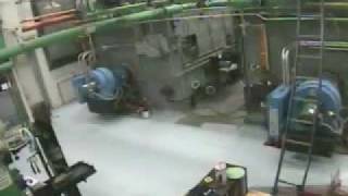 Boiler Explosion Surveillance Video [upl. by Gussman]