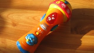 VTech Sing amp Learn Musical Mic Educational Toy [upl. by Drofla]