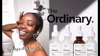 The Ordinary  5 BEST Products for Hyperpigmentation Dark Spots Oily  AcneProne Skin 2020 [upl. by Enomis]