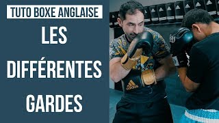 TUTO BOXE ANGLAISE  LES DIFFÉRENTES GARDES [upl. by Honna]