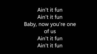 Aint It Fun Paramore LYRICS [upl. by Thedric183]