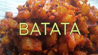 बटाटा रेसिपी  potato chutney  aloo chutney recipe  aloo fry  batata kachrya  CookWithDeepali [upl. by Renaxela105]