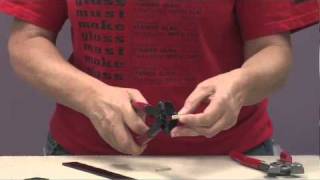 How to Use Tile Nippers  Delphi Glass [upl. by Annmaria]