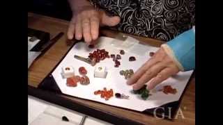 Cutting Garnet With Meg Berry by GIA [upl. by Villiers342]