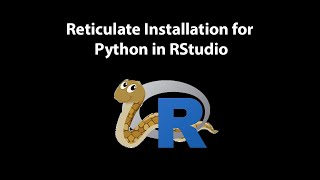 Reticulate Installation for Python in RStudio [upl. by Aihsele548]