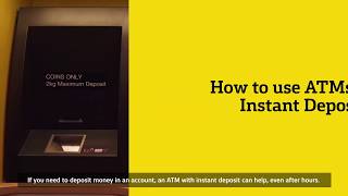 Ways to deposit money at our ATMs [upl. by Godwin]