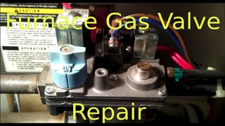 Fixing a Furnace Gas Valve [upl. by Orelle]