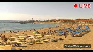 Live Webcam from Playa Las Vistas  Tenerife [upl. by Josefina300]