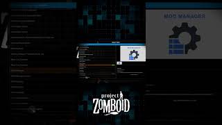 How To Install Mod Manager in Project Zomboid [upl. by Mercuri]