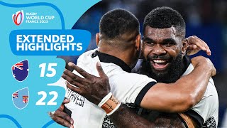 Fiji break 69 YEAR Wallabies curse  Australia v Fiji  Rugby World Cup 2023 Extended Highlights [upl. by Leede864]