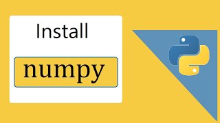 How to install numpy on Python 39 Windows 10 [upl. by Garvy862]