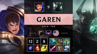 Garen Top vs Mordekaiser Dominating  NA Master Patch 1421 [upl. by Kinna12]