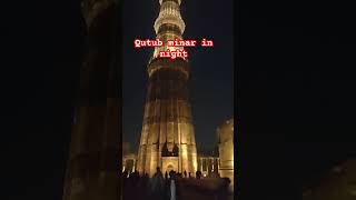 Qutub minar in night [upl. by Arataj]