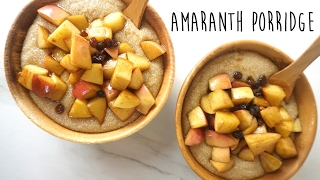 AMARANTH PORRIDGE  ELECTRIC FOOD RECIPE [upl. by Larrabee]