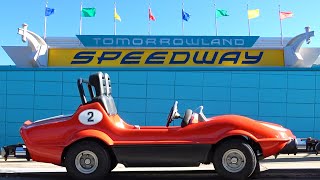 Tomorrowland Speedway Full POV Ride Experience 2021  Magic Kingdom Walt Disney World [upl. by Kred858]