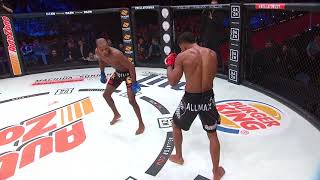 Douglas Lima knocks out Michael quotVenomquot Page  SUPER SLOW MOTION [upl. by Ariahay852]