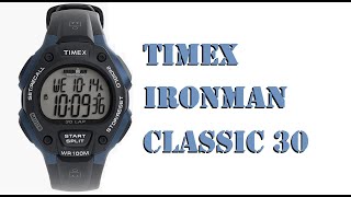 Timex Ironman Classic 30 T5H5919J Review [upl. by Ynnaffit]