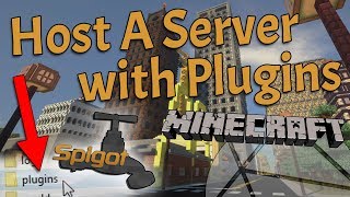 How To Make A Minecraft Spigot Server With Plugins [upl. by Ydieh]