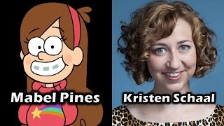 Characters and Voice Actors  Gravity Falls Complete Edition [upl. by Audrit]