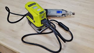 Ryobi One 18V Cordless 150W Powered Inverter Review [upl. by Acassej]