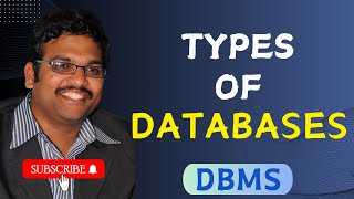 TYPES OF DATABASES  DATABASE MANAGEMENT SYSTEM [upl. by Ymmas]