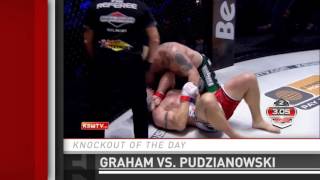 Knockout of the Day Peter Graham stops Mariusz Pudzianowski at KSW 32 [upl. by Oht]