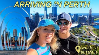 Arriving in PERTH Our First Impressions Of Western Australia 🦘 [upl. by Mcclain]