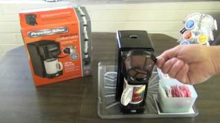 Proctor Silex SingleServe Coffee Maker Review [upl. by Deroo]