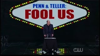 Penn and Teller quotFool Usquot Glenn Morphew Performance [upl. by Assilrac]