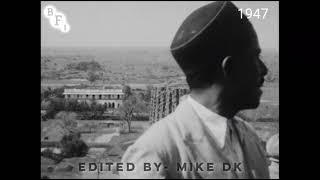 Qutub Minar in 1947 rare footage [upl. by Lonee]