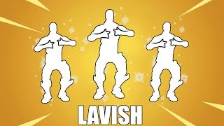 FORTNITE LAVISH EMOTE [upl. by Enailuj]