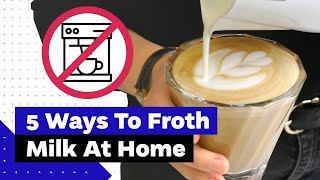 How To Froth Milk At Home Best Milk Frothers Review [upl. by Panayiotis]