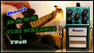 Ibanez TS9B Bass Tube Screamer [upl. by Anicart]