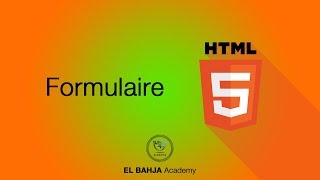 48  Formulaire  HTML Darija [upl. by Maudie]