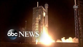 Boeing sends Starliner passenger rocket into space l ABC News [upl. by Yalcrab]