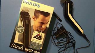 Unboxing maszynki do włosów PHILIPS QC511515 [upl. by Greene847]