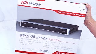 Hikvision NVR DS7616NII2 Unboxing Hard Disk Installation [upl. by Freya]