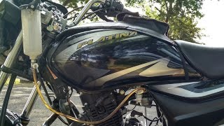 Platina 100cc comfortec mileage test [upl. by Jedlicka]