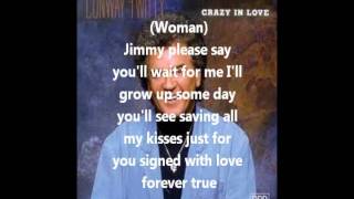 Conway TwittyDont Cry Joni With lyrics [upl. by Zicarelli]