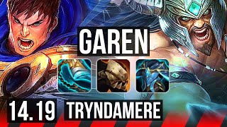 GAREN vs TRYNDAMERE TOP  Godlike  EUW Master  1419 [upl. by Cristal]