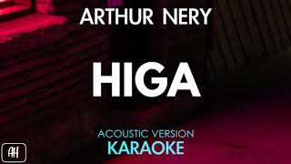 Arthur Nery  Higa KaraokeAcoustic Instrumental [upl. by Bernt]