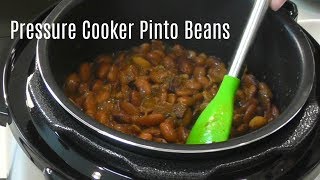 Pressure Cooker Pinto Beans  No Soak Quick Cook Beans  Cosori 2 Quart Electric Pressure Cooker [upl. by Sirac]