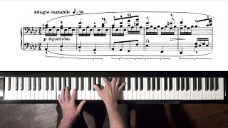 Beethoven Pathétique Sonata TUTORIAL 2nd Movement  P Barton FEURICH piano [upl. by Dis]